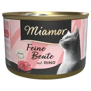 Miamor Feine Beute, 12 x 185 g - Wołowina