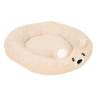TIAKI legowisko Teddy Bear - Rozmiar L: Ø 80 x wys. 18 cm