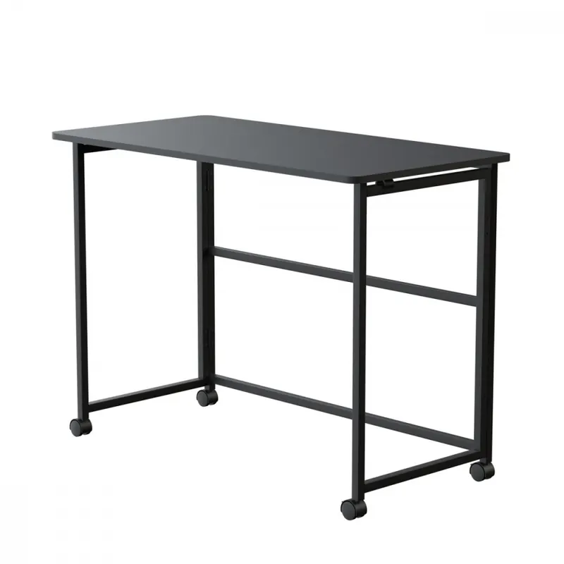 Maclean Składane mobilne biurko MC-1250 B blat 100x50 cm, max50 kg Czarne