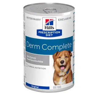HILL'S Prescription Diet Derm Complete - mokra karma dla psa - 370 g