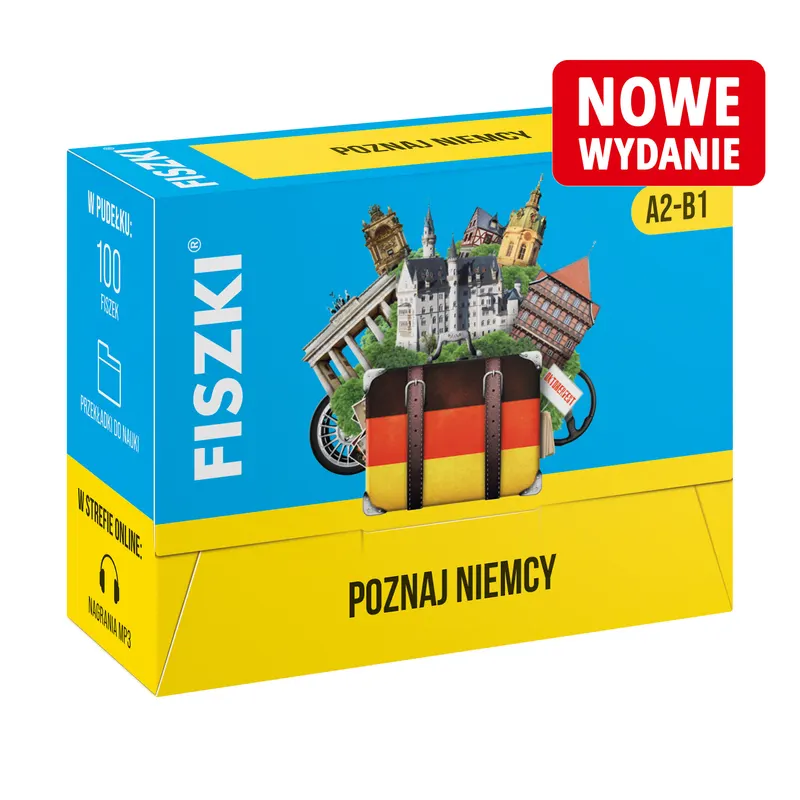 FISZKI - język niemiecki - Poznaj Niemcy (poziom A2-B1)