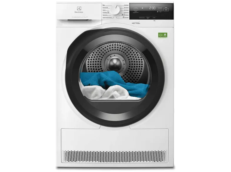 Suszarka z pompą ciepła ELECTROLUX EW7D38BNCP 8kg SensiCare Wi-Fi Biały