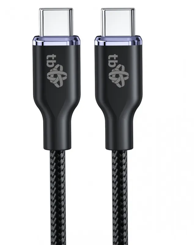 TB Kabel USB C - USB C 60W Glamour 1.5m czarny