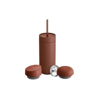 Kubek termiczny Fellow Carter 3-in-1 Sip System, 474 ml – Sienna