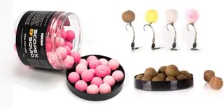 Kulki Nash Pop Up Airball Boilies Scopex Squid 20 mm Biały