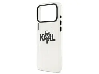 Etui KARL LAGERFELD IML Karl Sketch Logo MagSafe do iPhone 17 Pro Max Przezroczysty