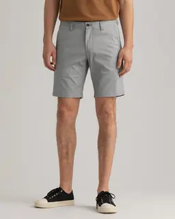 Gant Szorty Męskie Slim Fit Szare