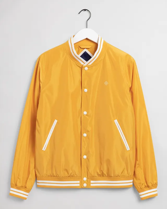 Gant Kurtka Męska Z Nadrukiem Regular Fit Żółta