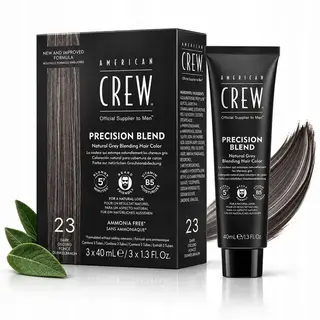 American Crew Precision Blend Odsiwiacz do Włosów i Brody Ciemny Brąz