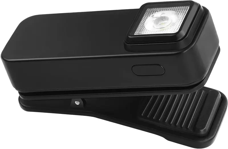 LATARKA USB Z KLIPSEM I MAGNESEM, ŁADOWANA, 300 LUMENÓW