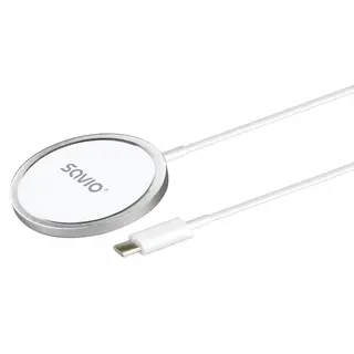 Savio Magnetyczna ładowarka indukcyjna 15 W LA-11