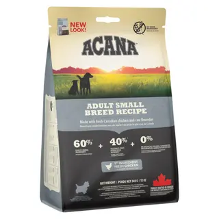 Acana Adult Small Breed z kurczakiem, indykiem i rybą - 340 g