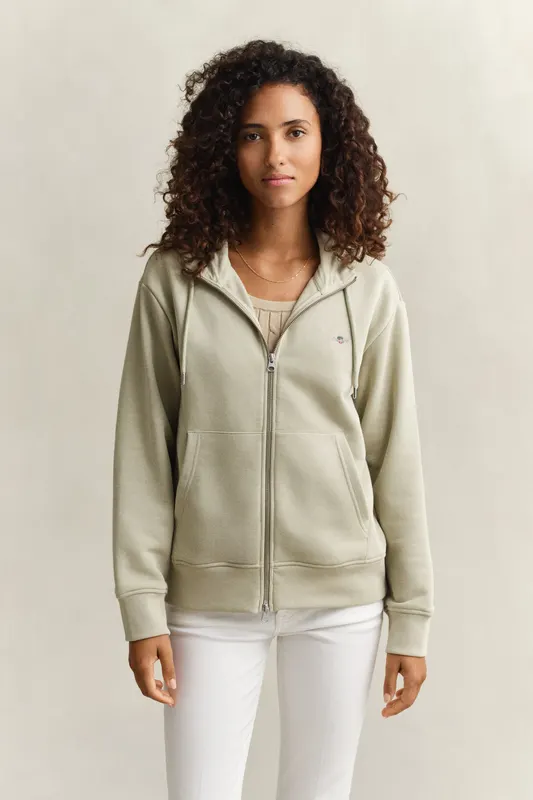Gant Bluza Damska Relaxed Fit Beżowa