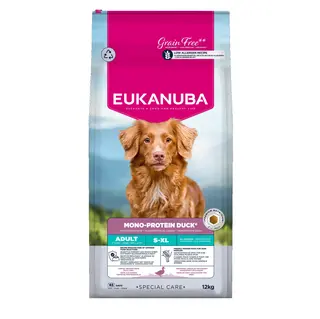 EUKANUBA Special Care Mono Adult Kaczka - sucha karma dla psa - 12kg