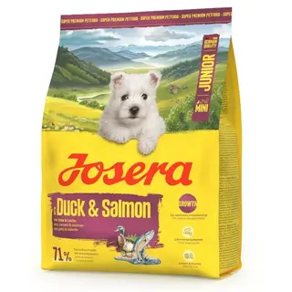 JOSERA Mini Junior Duck & Salmon - sucha karma dla psa - 3kg