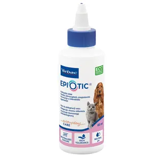 VIRBAC EpiOtic Ear Cleanser - płyn do pielęgnacji uszu dla psa i kota - 60ml