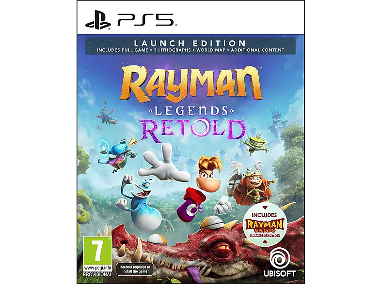 Gra PlayStation 5 CENEGA Rayman Legends Retold