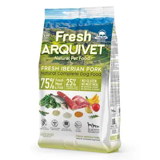 ARQUIVET Fresh Wieprzowina iberyjska - półwilgotna karma dla psa - 10kg