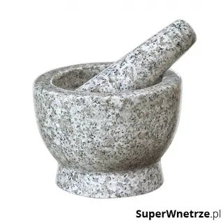 moździerz granitowy, śred. 18,5 cm, 5,5 kg