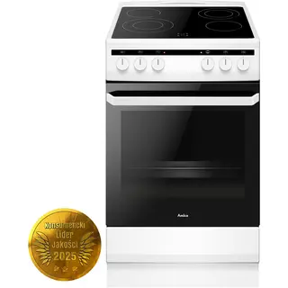 Kuchnia ceramiczna Amica 58CE2.315HQ(W)