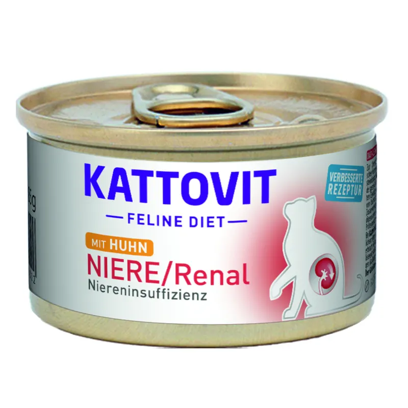 Kattovit Niere/Renal, 12 x 85 g - Kurczak
