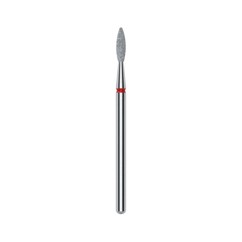 STALEKS Frez Diamentowy Płomyk Czerwony EXPERT Średnica 2,1mm