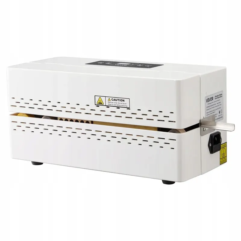 Zgrzewarka Taśmowa 400 W Zgrzew 8-12 mm Cyfrowa Kontrola Temperatury