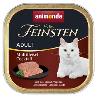 Megapakiet animonda vom Feinsten Adult, 32 x 100 g - 4 smaki, Mieszany pakiet I