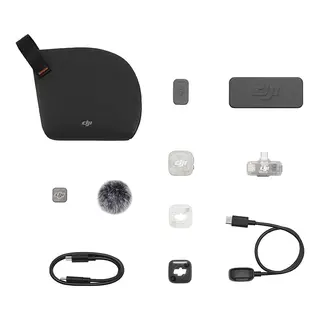 System Mikrofonów Bezprzewodowych DJI Mic Mini 2S 1 TX + 1 Mobile RX + etui ładujące