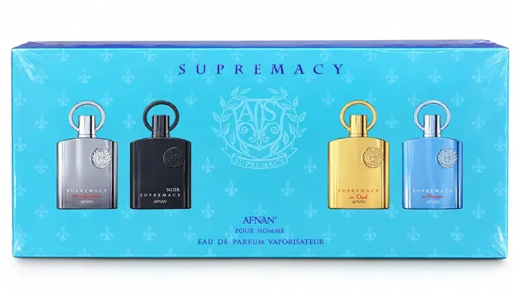 AFNAN Supremacy – Zestaw Prezentowy Perfum Męskich EDP 4 × 30 ml