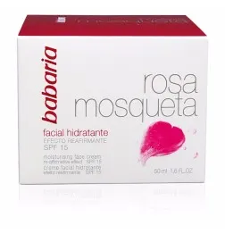 Babaria Rosehip Moisturizing 24H Facial Cream SPF15 50ml