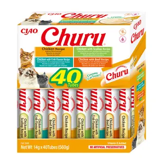 INABA Churu Variety box Kurczak - przysmak dla kota - 40x14 g
