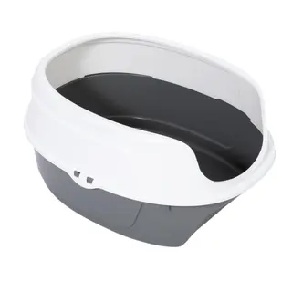 zooplus Basics kuweta dla kota - Szary / biały
