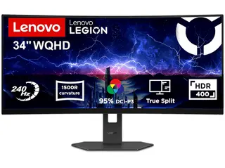 Monitor LENOVO Legion 34W-2c 34 WQHD VA 0.5ms 240Hz FreeSync Premium VESA Adaptive Sync Czarny