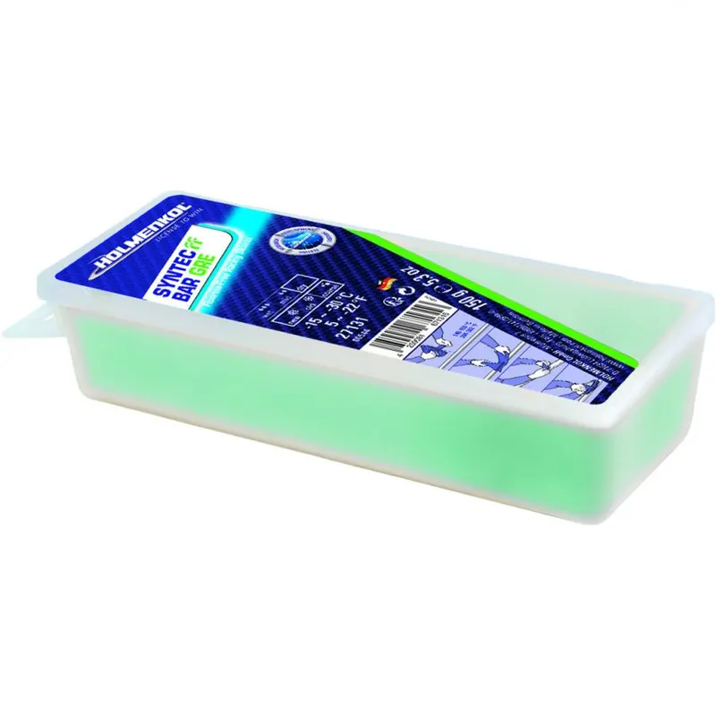 Holmenkol Syntec FF Bar GRE, wosk narciarski, 150g