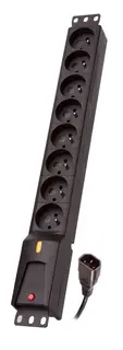 Lestar Listwa zasilająca LZRM 810 BW IEC 320, PDU, 1.5m