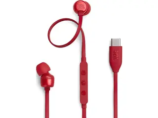 Słuchawki przewodowe JBL Tune 310C USB-C Czerwony
