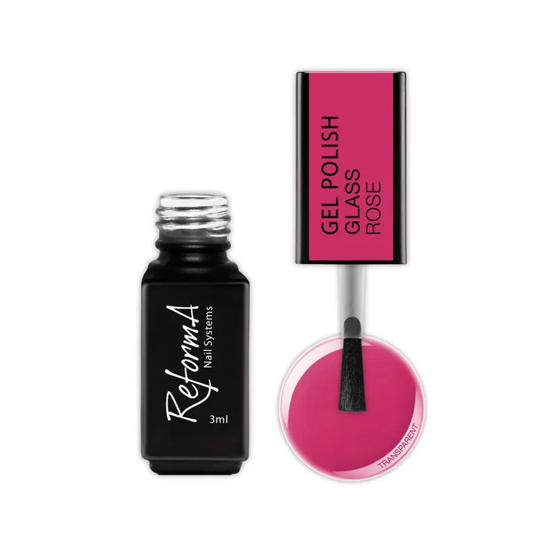 Lakier Hybrydowy - GP Glass Rose, 3 ml