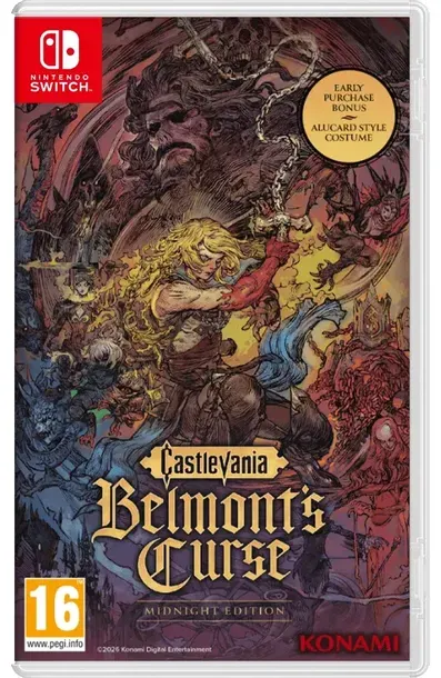 CASTLEVANIA: BELMONT’S CURSE MIDNIGHT EDITION SWITCH