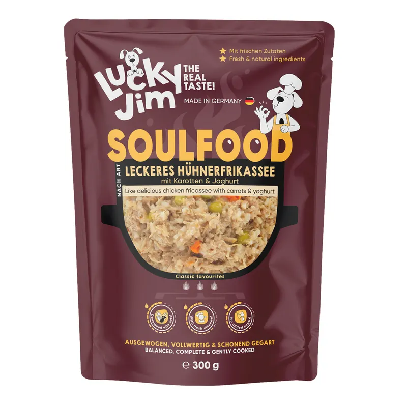 Lucky Jim Soulfood, 6 x 300 g - Potrawka z kurczaka