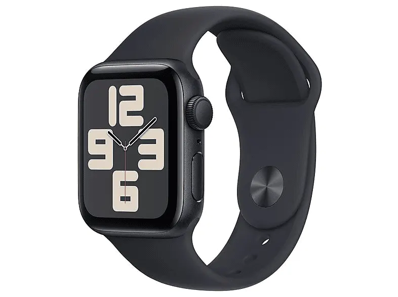 PRODUKT PO EKSPOZYCJI - Smartwatch APPLE Watch SE (2 generacji) GPS Koperta 40mm z aluminium w kolorze północy paskiem sportowym S/M MR9X3QP/A