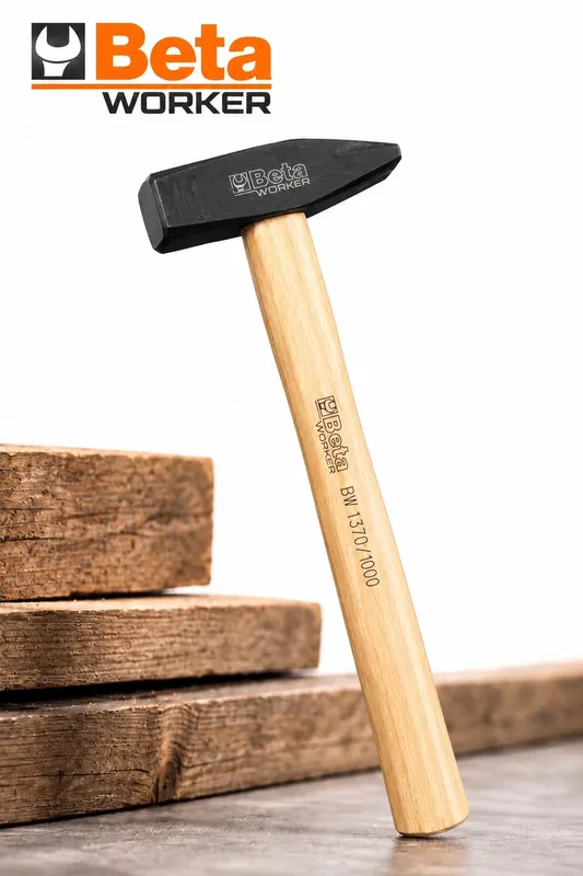MŁOTEK ŚLUSARSKI BETA WORKER 1370 1000 G DREWNIANY TRZONEK
