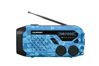 Radio alarmowe Blaupunkt ER10BC Survival niebieski kamuflaż