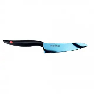 Nóż szefa kuchni kuty Titanium dł. 13 cm, niebiesk
