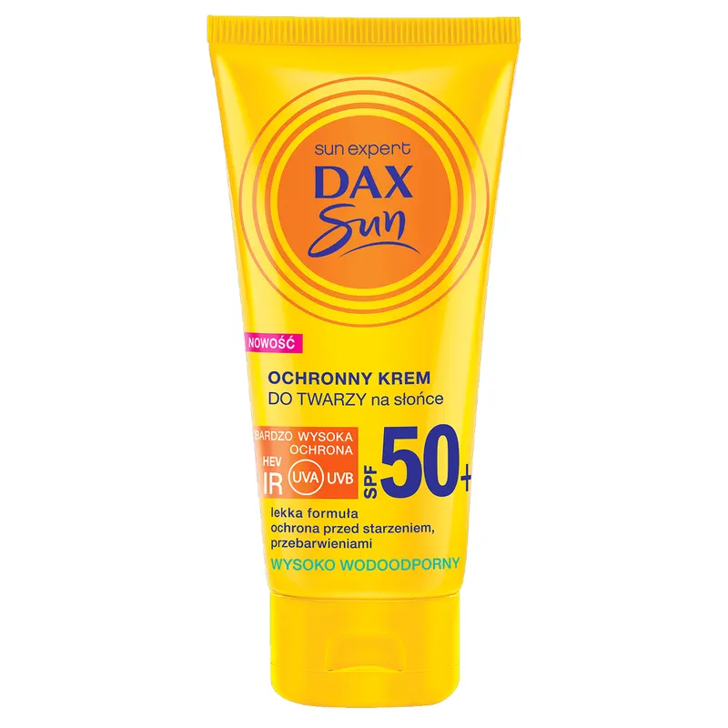 DAX Sun Aging-Protect ochronny krem do twarzy SPF 50+ z ochroną UVA, UVB, IR i HEV 50 ml