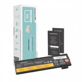 Movano Bateria SB10K97582 do Lenovo ThinkPad T470 T570 - 4400 mAh (47 Wh)
