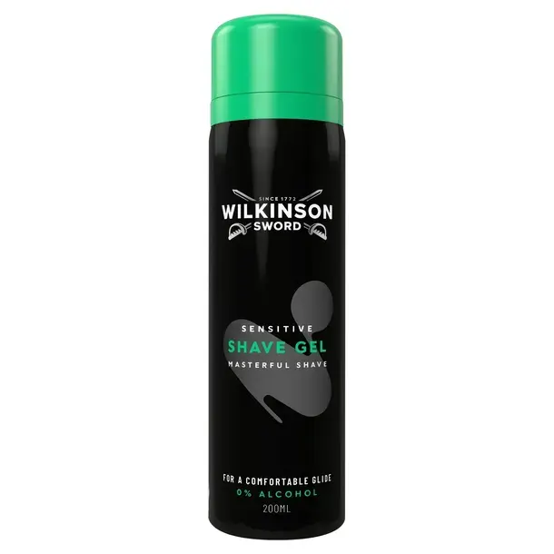 Żel Do Golenia Z Wit.E I Aloesem Łagodząco Odżywczy Wilkinson Sensitive