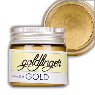 PASTA POZŁOTNICZA ZŁOTA WOSK DEKORACYJNY WYDAJNA GOLDFINGER 50 ML