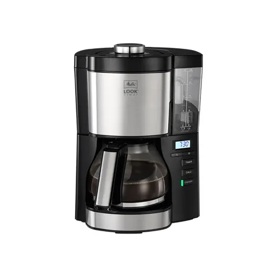 Ekspres przelewowy Melitta Look V Timer Black 1025-08 - z timerem, czarny