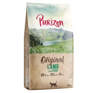 Purizon Cat Adult, jagnięcina z rybą – Original Daily 65% - 2 x 6,5 kg